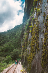 railway track hiking