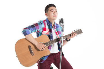 young chinese male singer