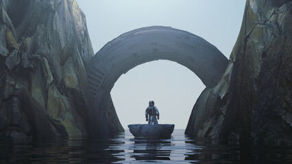 Astronaut futuristic © allvision