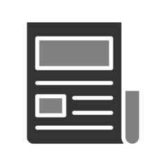 Obraz premium News Report Icon