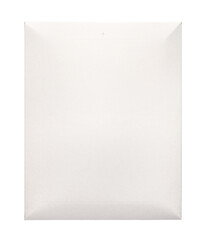 White envelope C4 isolated background. top view