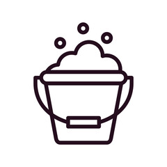 Cleaning Bucket Icon