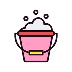 Cleaning Bucket Icon
