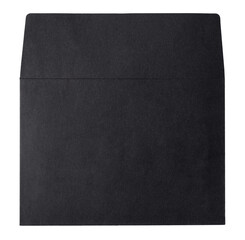 Black Envelope isolated on a white background