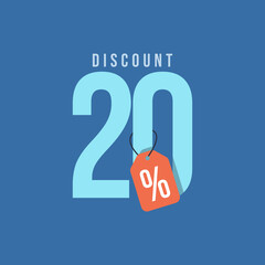 Discount up to 20% off Vector Template Design Illustration