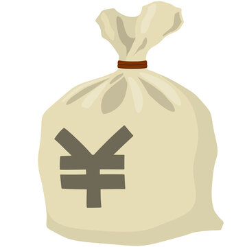 recommend clip art: 日本円の入った麻袋