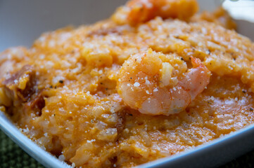 Risotto à la crevette