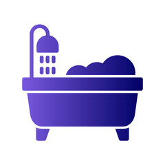 Bathtub Cleaning Icon