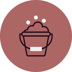 Cleaning Bucket Icon