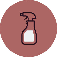 Cleaning Spray Icon