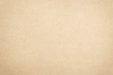 Brown recycled craft paper texture background. Cream cardboard texture vintage.