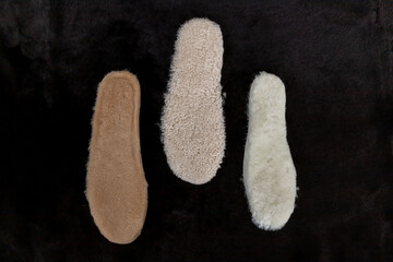processed leather shoes, slippers and soles obtained from natural animal skins