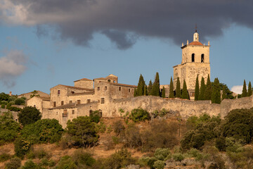 View of the medieval village of Trujillo. Caceres, Spain.