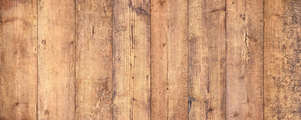 rustic wooden table, wood texture, top view