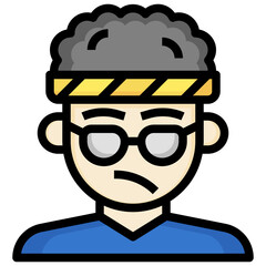 SUNGLASSES filled outline icon,linear,outline,graphic,illustration