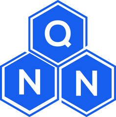 QNN letter logo design on black background. QNN creative initials letter logo concept. QNN letter design. 