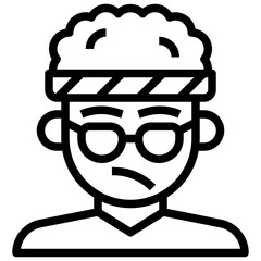 SUNGLASSES line icon,linear,outline,graphic,illustration