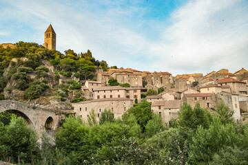 Fototapeta na wymiar Olargues 