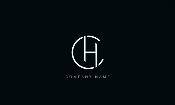 CH, HC, CH, Letters Logo Monogram