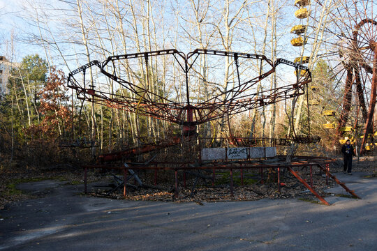 giostra il paracadutista di Pripyat