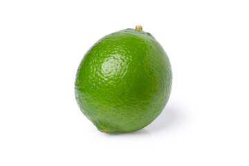 lime isolated on white background