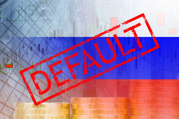 default in Russia, Russian financial crisis due to sanctions, inability to pay international debt...