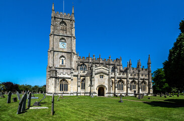 Fototapeta na wymiar St. Mary the Virgin church, Steeple Ashton, Wiltshire, uk.