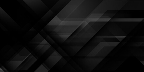 Obraz premium black abstract background modern and elegant vector design vector illustration