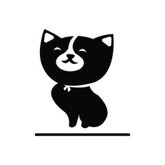 super black cat  logo