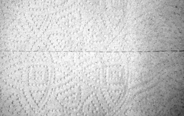 Paper towel texture in black and white.