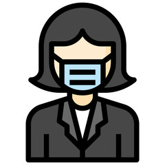 TEACHER filled outline icon,linear,outline,graphic,illustration