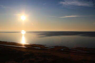 Obraz premium sunset on the beach