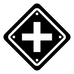 CROSSROADS glyph icon,linear,outline,graphic,illustration