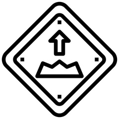 UNEVEN line icon,linear,,graphic,illustration