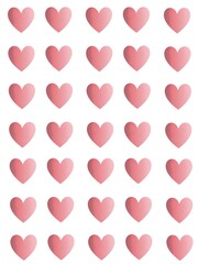 hearts background