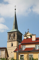 Obraz premium Church of Sts. Peter and Paul in Duszniki-Zdroj. Poland