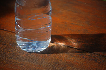 bottle of mineral water