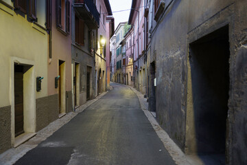 Fototapeta na wymiar Rieti: historic buildings