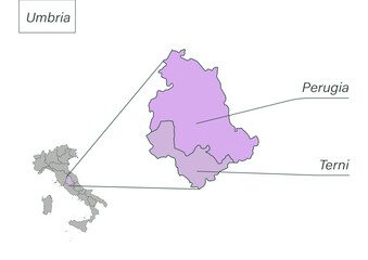Province Regione Umbria © Intermezzi Editore