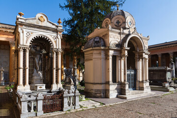 Certosa di Bologna Cemetery In the Saragoza district of Bologna  Italy - Bologna