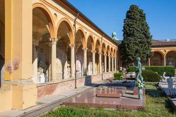 Certosa di Bologna Cemetery In the Saragoza district of Bologna  Italy - Bologna