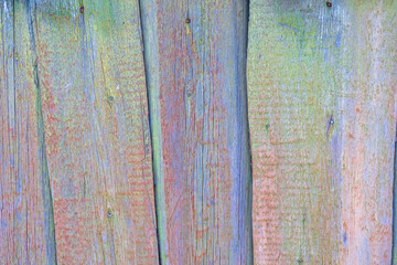 Naklejka premium Old painted wood texture, vintage and retro wooden background with weathered paint. High detailed backdrop photo