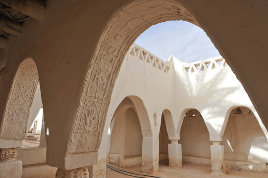 Citt&agrave; di Ghadames nel deserto della libia