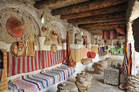 Citt&agrave; di Ghadames nel deserto della libia