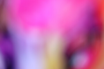 Blurred of pink and red color background or texture