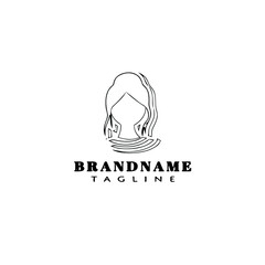 graphic avatar logo icon design template vector illustration