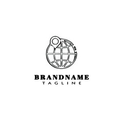 Obraz premium internet logo icon design template vector illustration