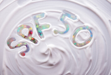 Sun protect cream factor 50 texture 