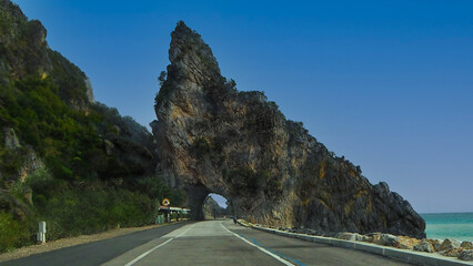 Tunnel sur Via Mingardo, Camerota
