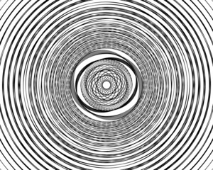 Wave Lines Art Pattern Abstract Background. Vector